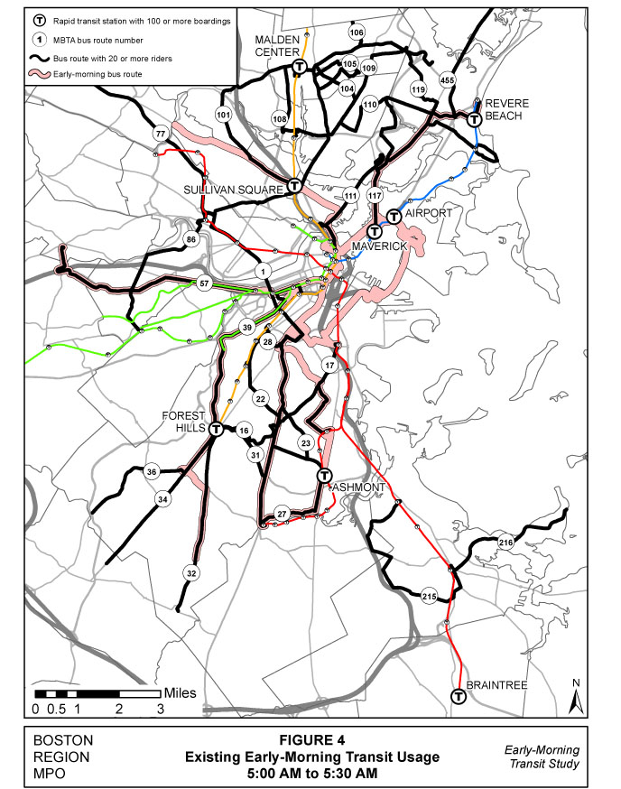 Figure 4 displays early-morning transit usage, described in section 5.1