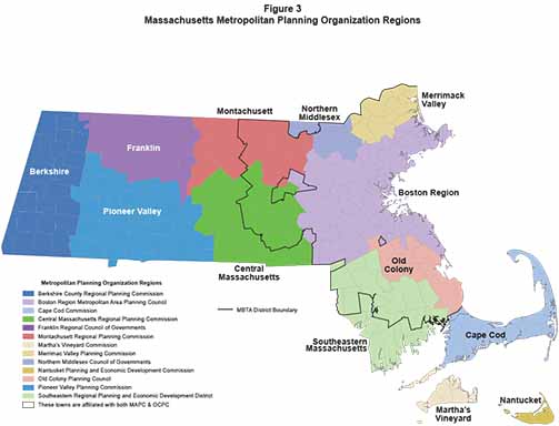 Massachusetts Metropolitan Planning Organization. PMT = Program for Mass Transportation. TIP = Transportation Improvement Program. UPWP = Unified Planning Work Program. 
