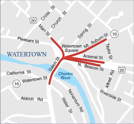 Watertown: Intersection Improvements at Route 16 and Galen Street 