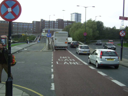Photo of No-car Lane