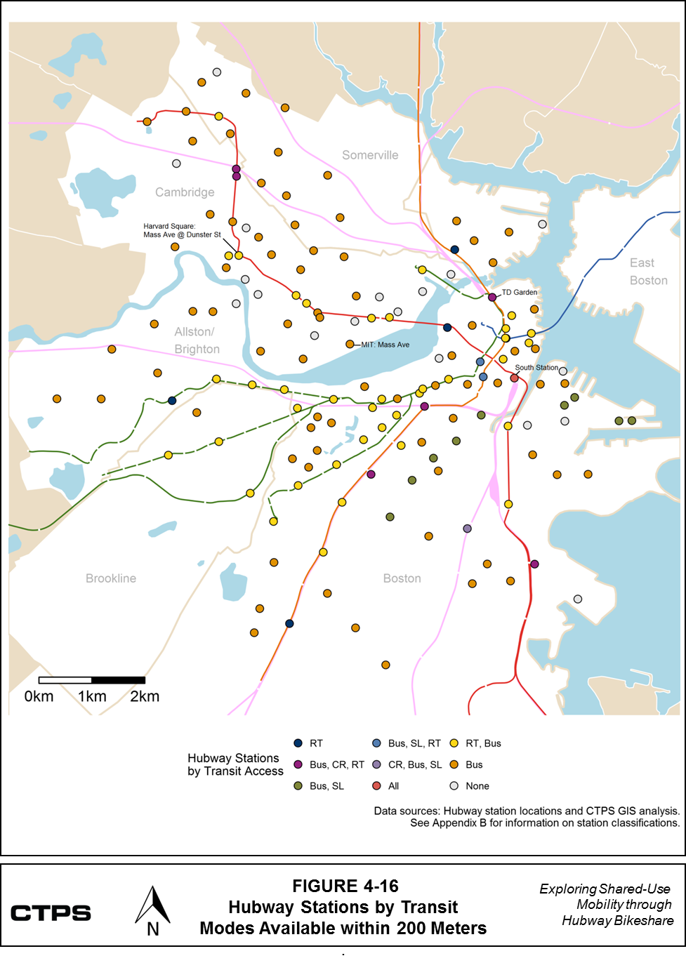 hubway station map