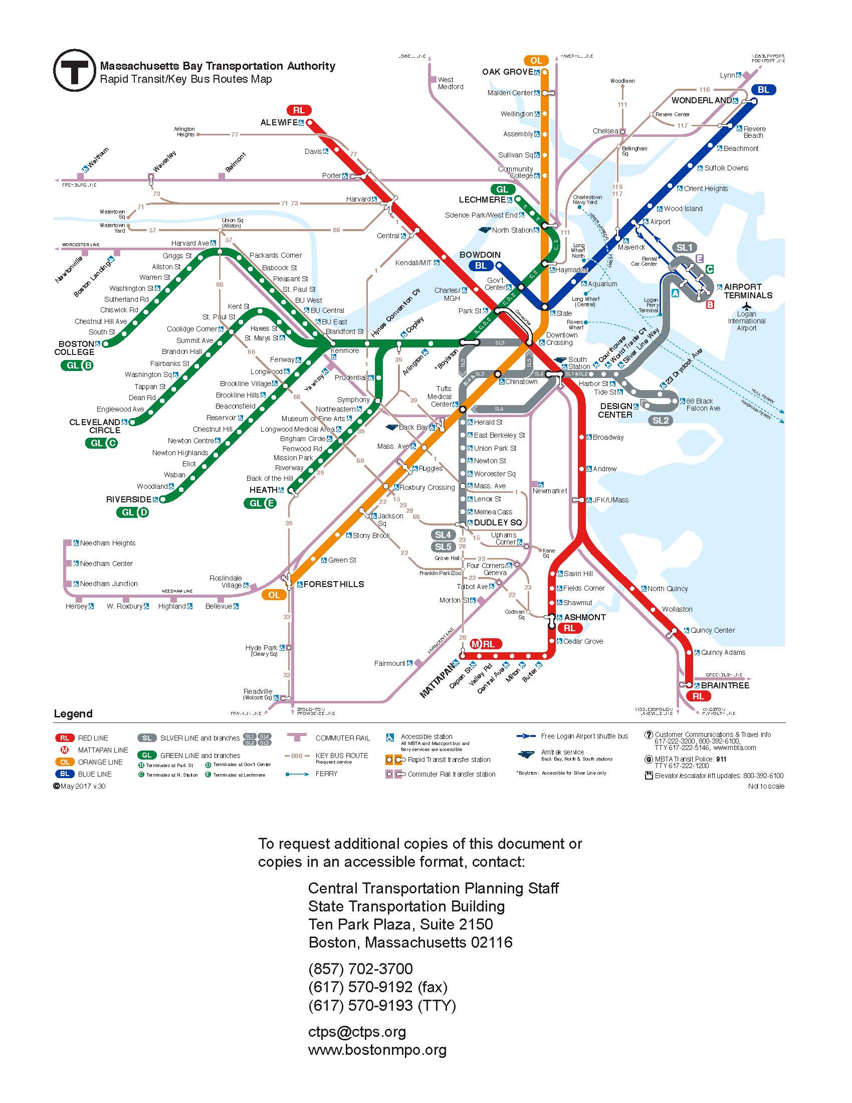 Mbta Silver Line Map