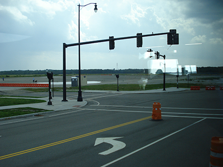 Intersection of Bill Delahunt Parkway and Shea Memorial Drive, Weymouth