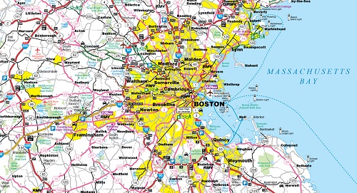 map of boston area Transreport Boston Region Mpo